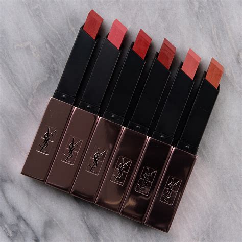 ysl slim matte lipstick swatch|ysl lipstick price.